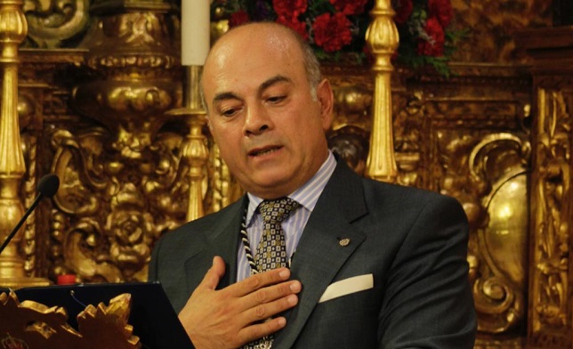 Manuel Vizcaya López, nuevo Hermano Mayor electo de Madre de Dios del&nbsp;Rosario