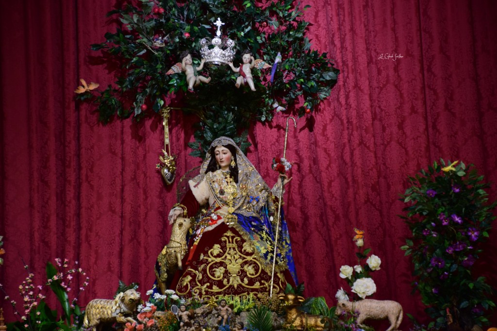 La Divina Pastora de Santa Marina en sus&nbsp;cultos